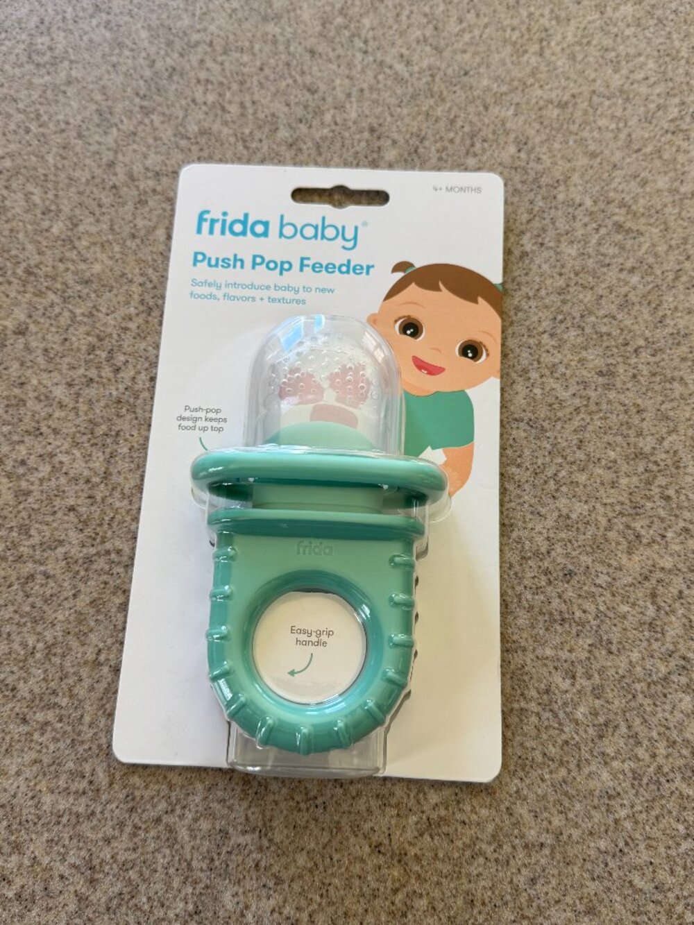 NEW Frida Baby Push Pop Feeder